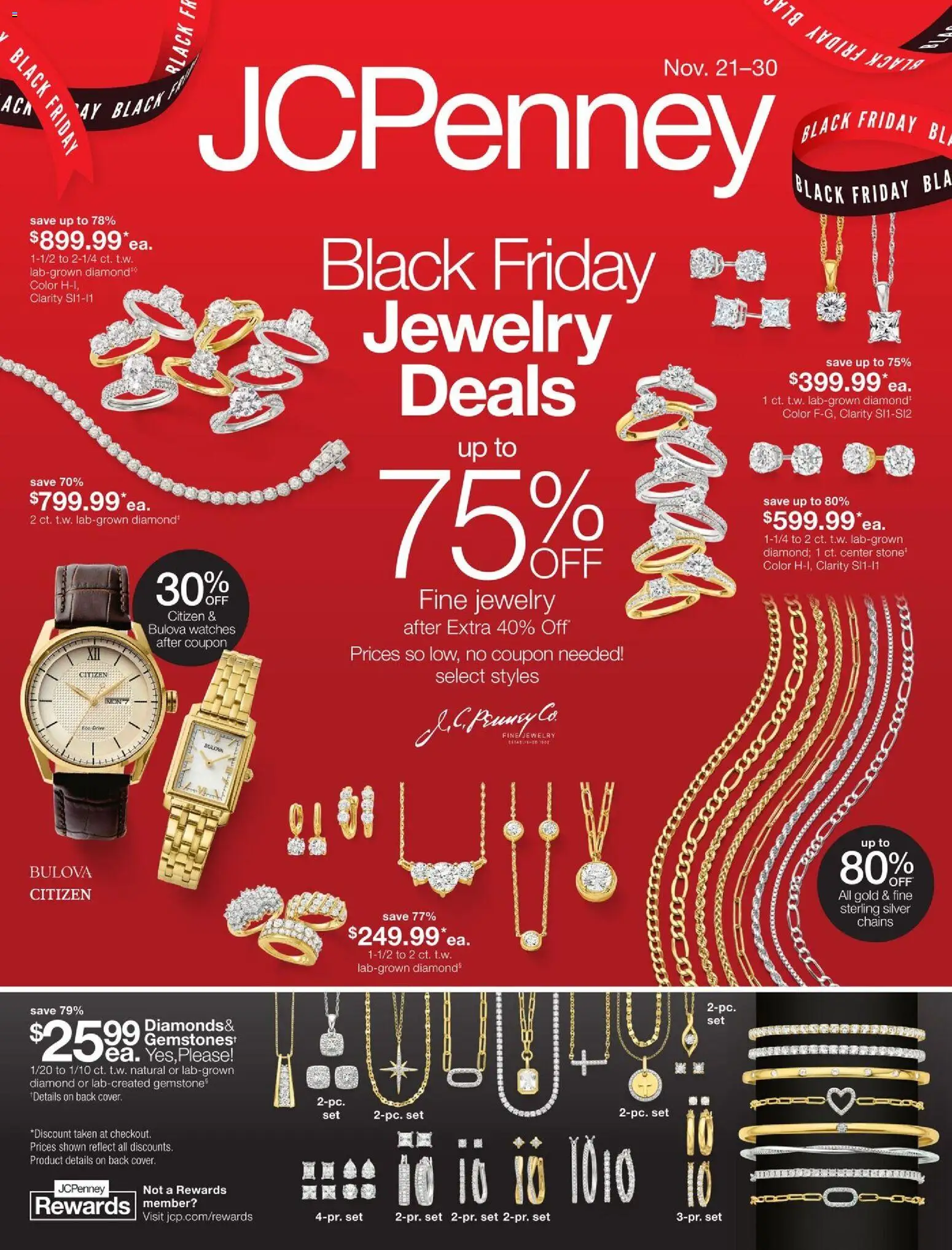 JCPenney Black Friday Jewelry Deals - valid from 21.11.2025 | Page: 1 | Products: Watches