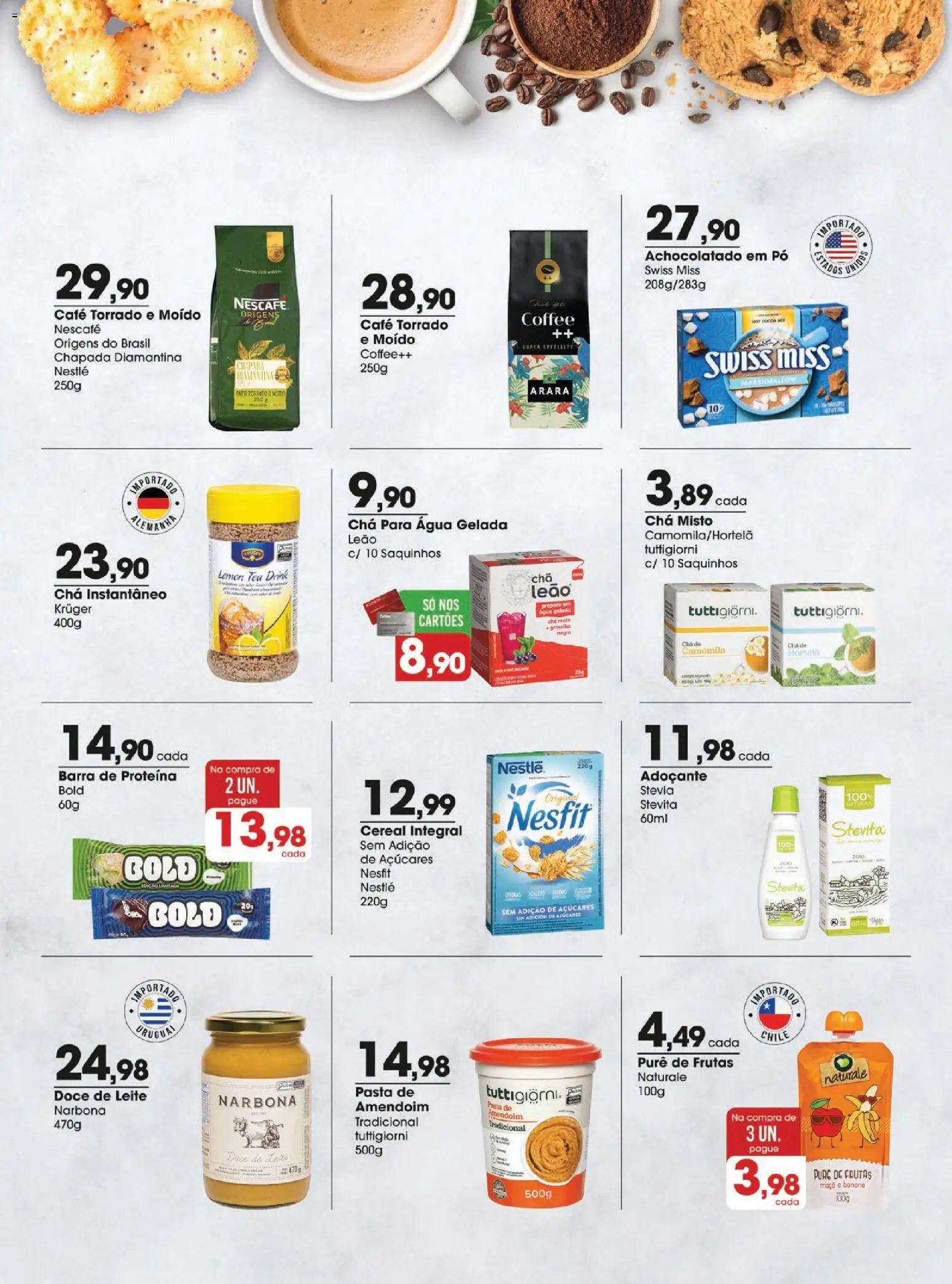 Zaffari Folheto - válido de 18.11.2025 | Página: 5 | Produtos: Amendoim, Pó, Chá, Doce de leite