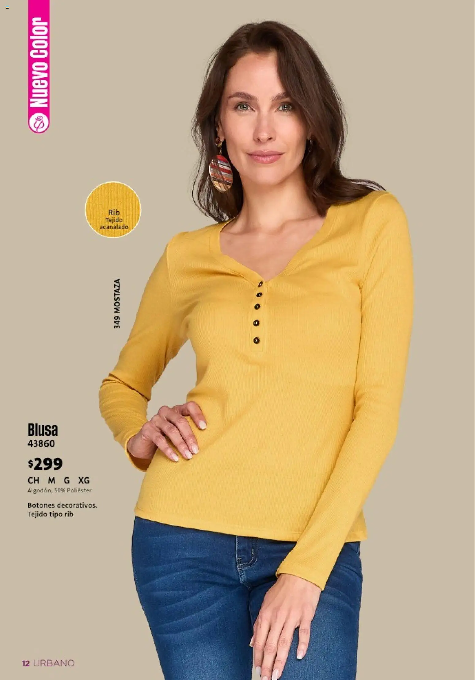 Nuevas ofertas de Ilusión válidas en toda la República Mexicana desde el 01.02.2026. ¡Encuentra las mejores ofertas en Ilusión catálogo Primavera! | Página: 14 | Productos: Blusa, Mostaza