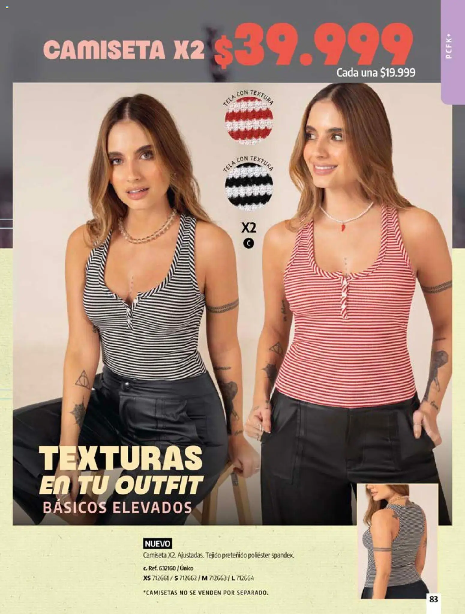 Pacifika revista - valida desde el 24.04.2026 | Página: 83 | Productos: Camiseta