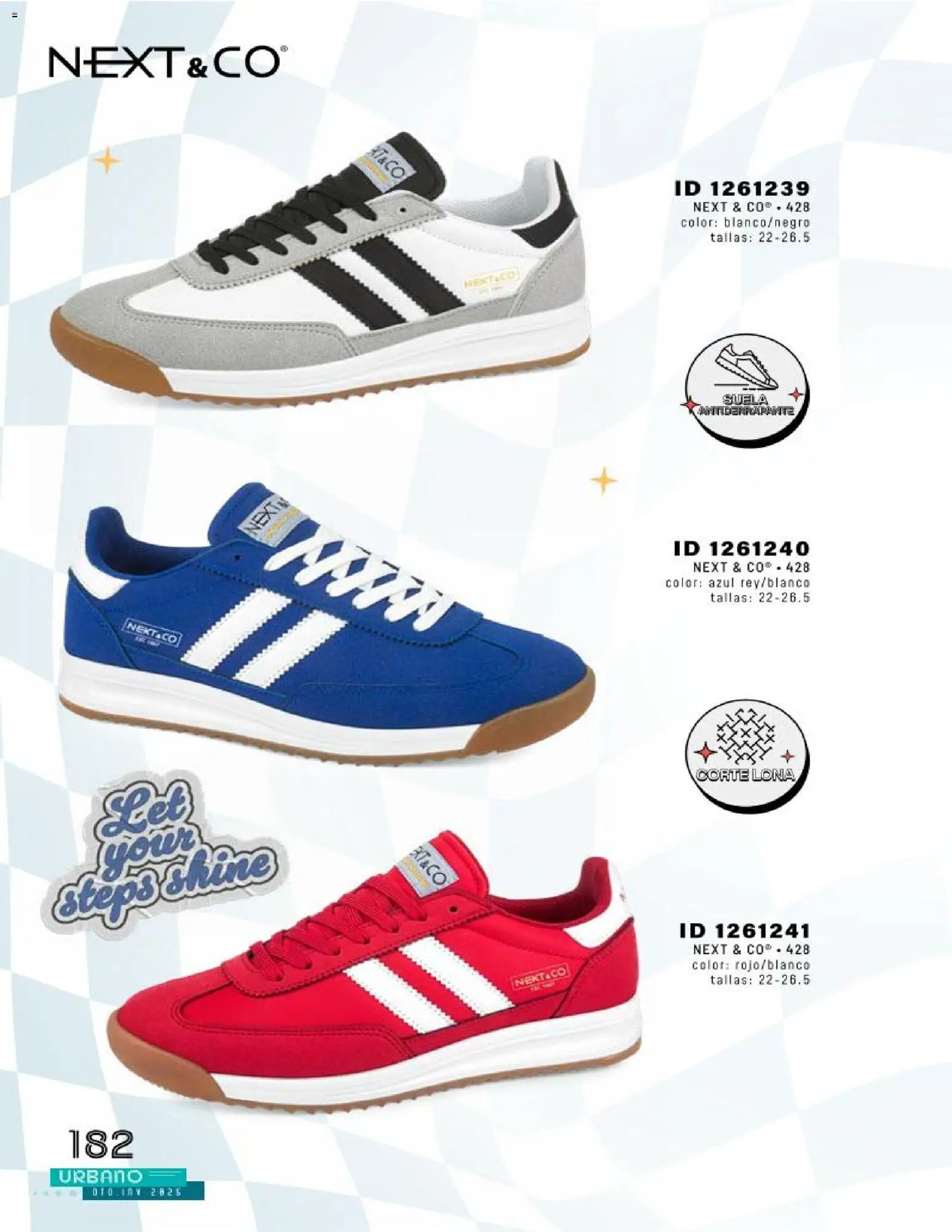 Nuevas ofertas de Price Shoes válidas en toda la República Mexicana desde el 04.12.2025. ¡Encuentra las mejores ofertas en Price Shoes catálogo Urbano! | Página: 182 | Productos: Lona