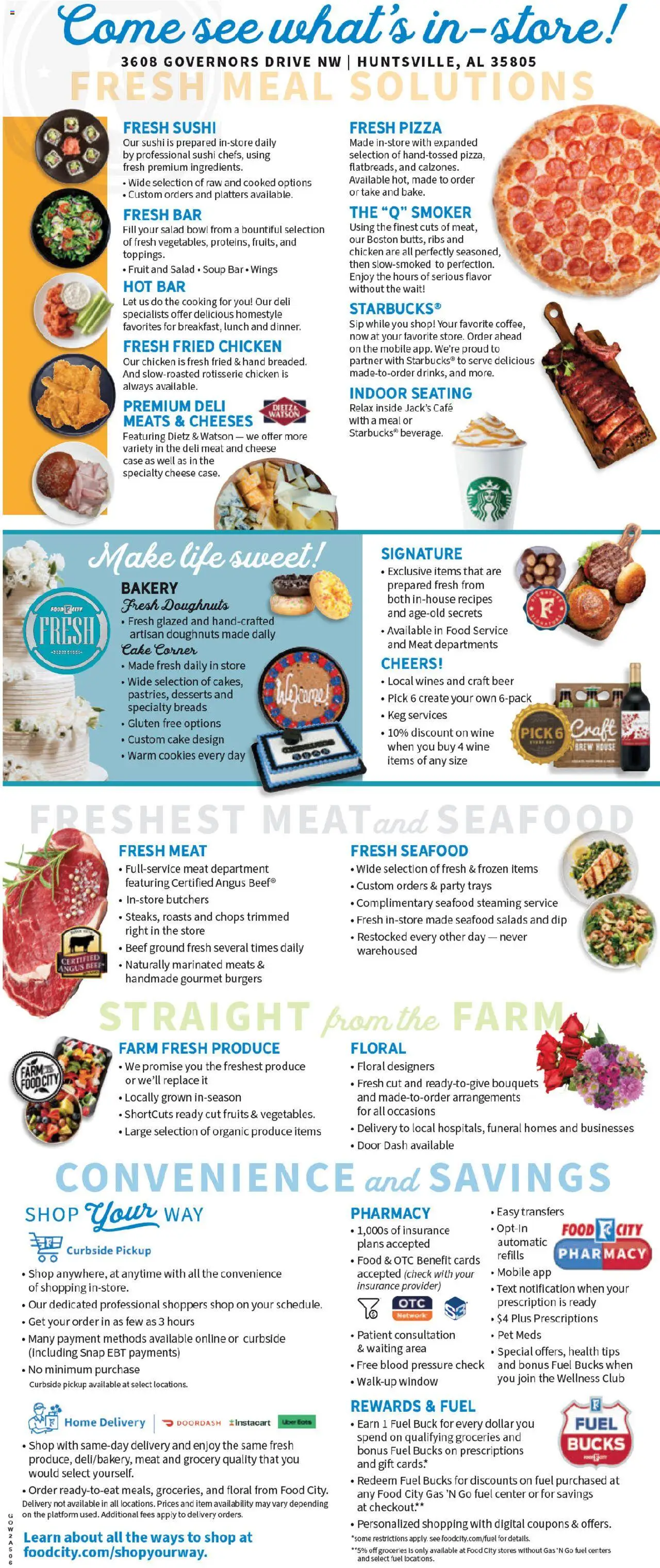 Food City Grand Opening - valid from 30.07.2025 | Page: 2 | Products: Pizza, Wine, Beef, Cookies