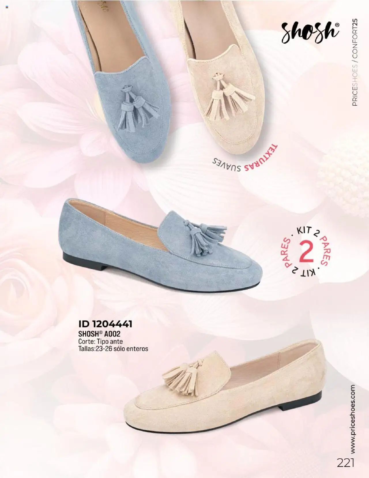 Nuevas ofertas de Price Shoes válidas en toda la República Mexicana desde el 10.02.2025. ¡Encuentra las mejores ofertas en Price Shoes catálogo Confort! | Página: 221