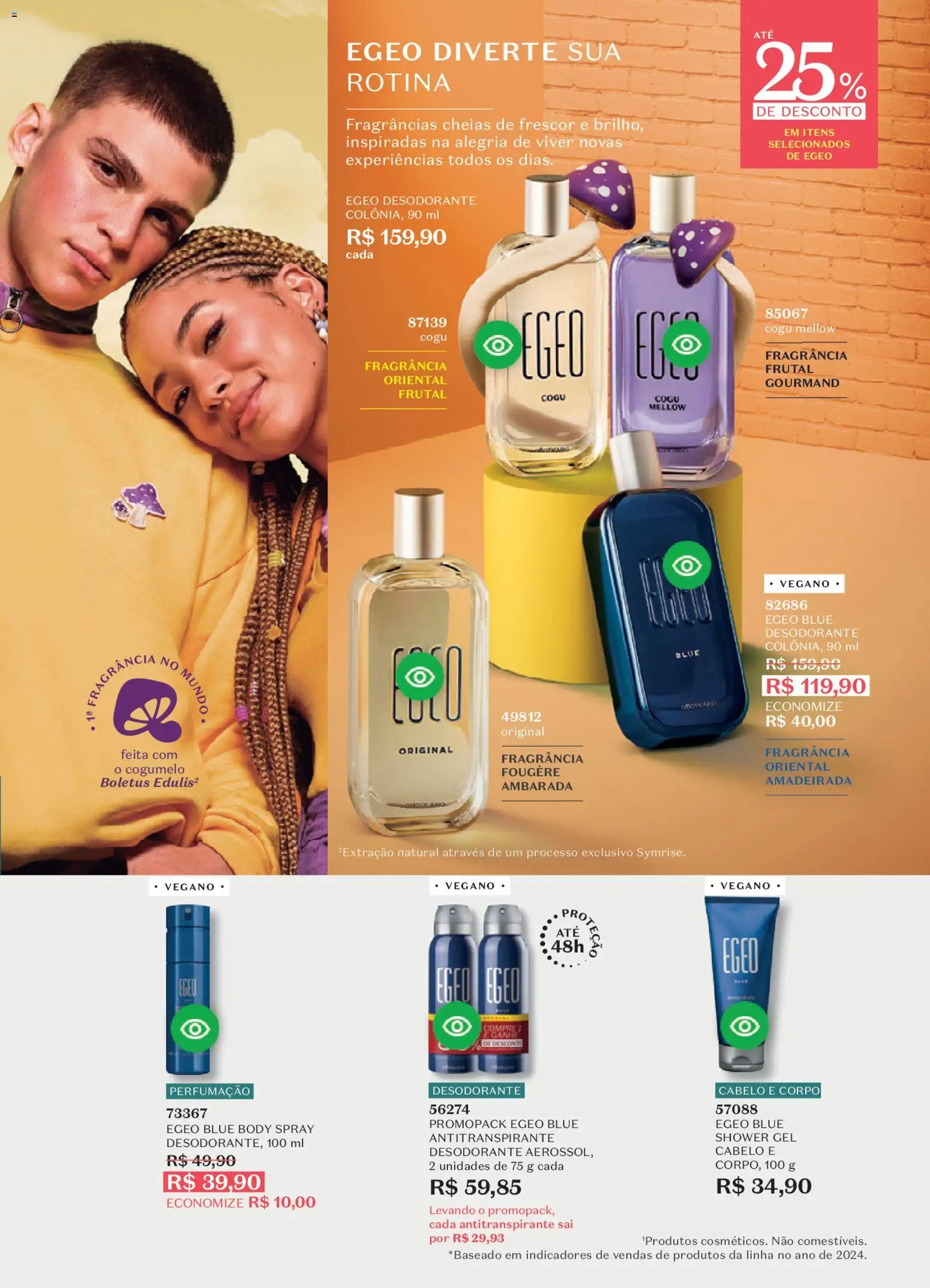 O Boticário Folheto - válido de 26.12.2025 | Página: 94 | Produtos: Fragrância, Desodorante, Cogumelo, Body