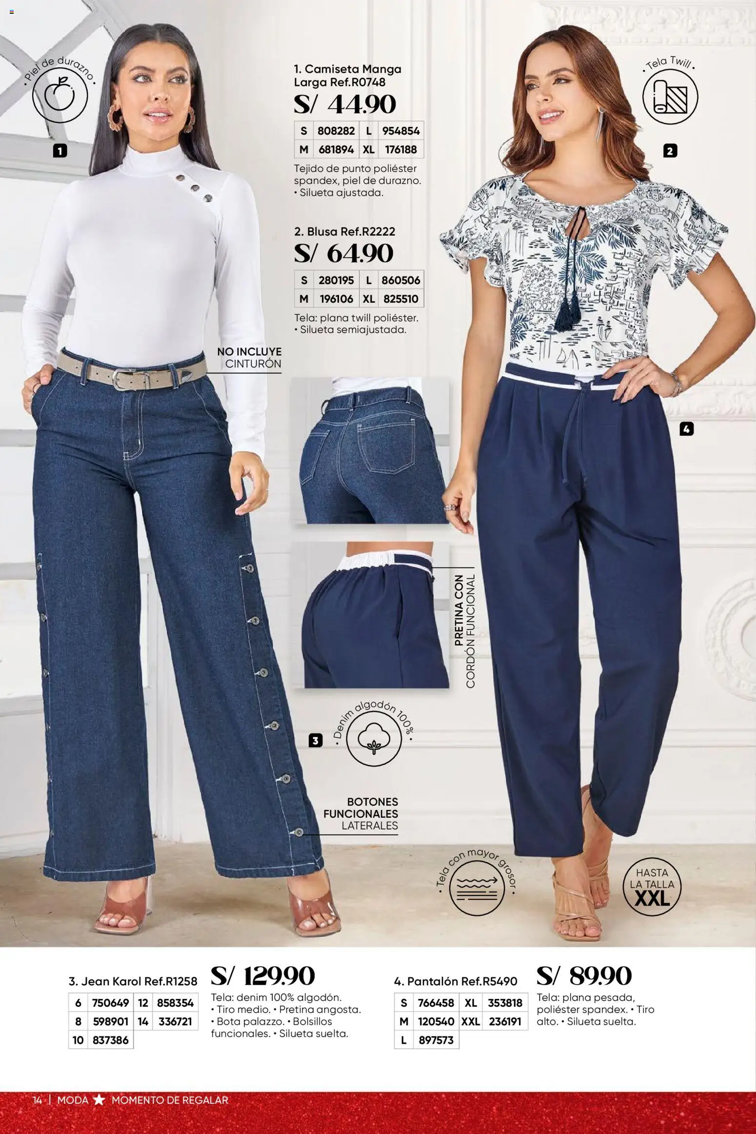 Catálogo Azzorti válido desde 03.11.2025 | Página: 16 | Productos: Blusa, Cinturón