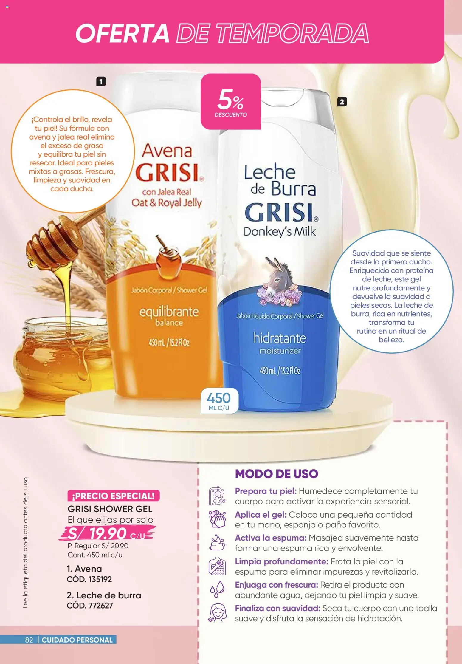 Catálogo Azzorti válido desde 16.02.2026 | Página: 82 | Productos: Esponja, Jabón, Toalla, Avena