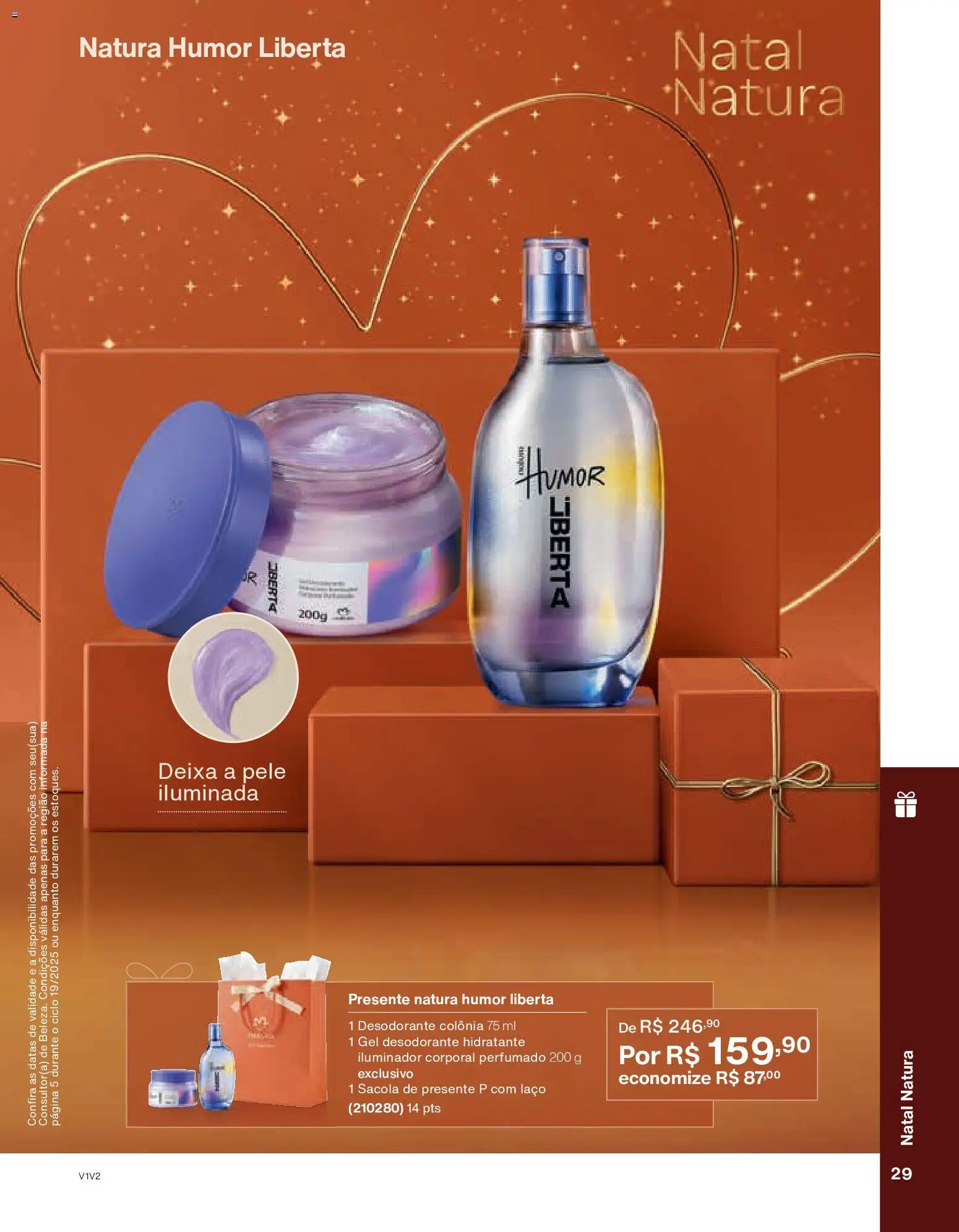 Natura Folheto - válido de 26.11.2025 | Página: 29 | Produtos: Desodorante, Iluminador
