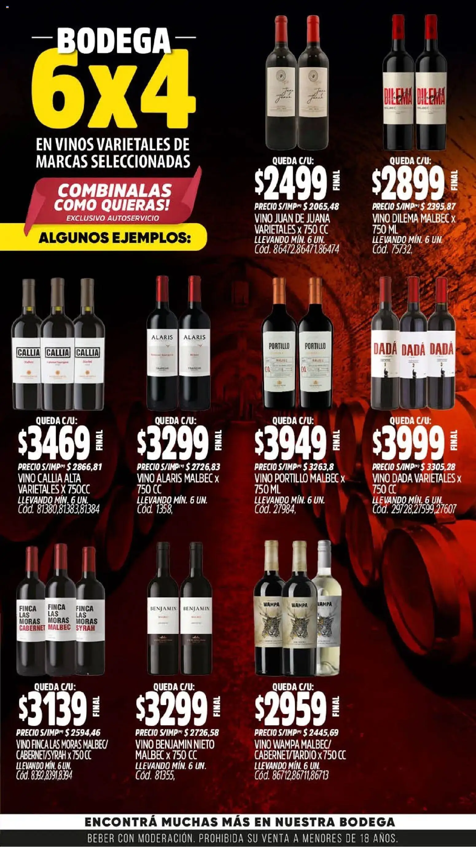 Yaguar - Oferta Semanal Córdoba │ válido desde el 16.03.2026 | Página: 4 | Productos: Vino