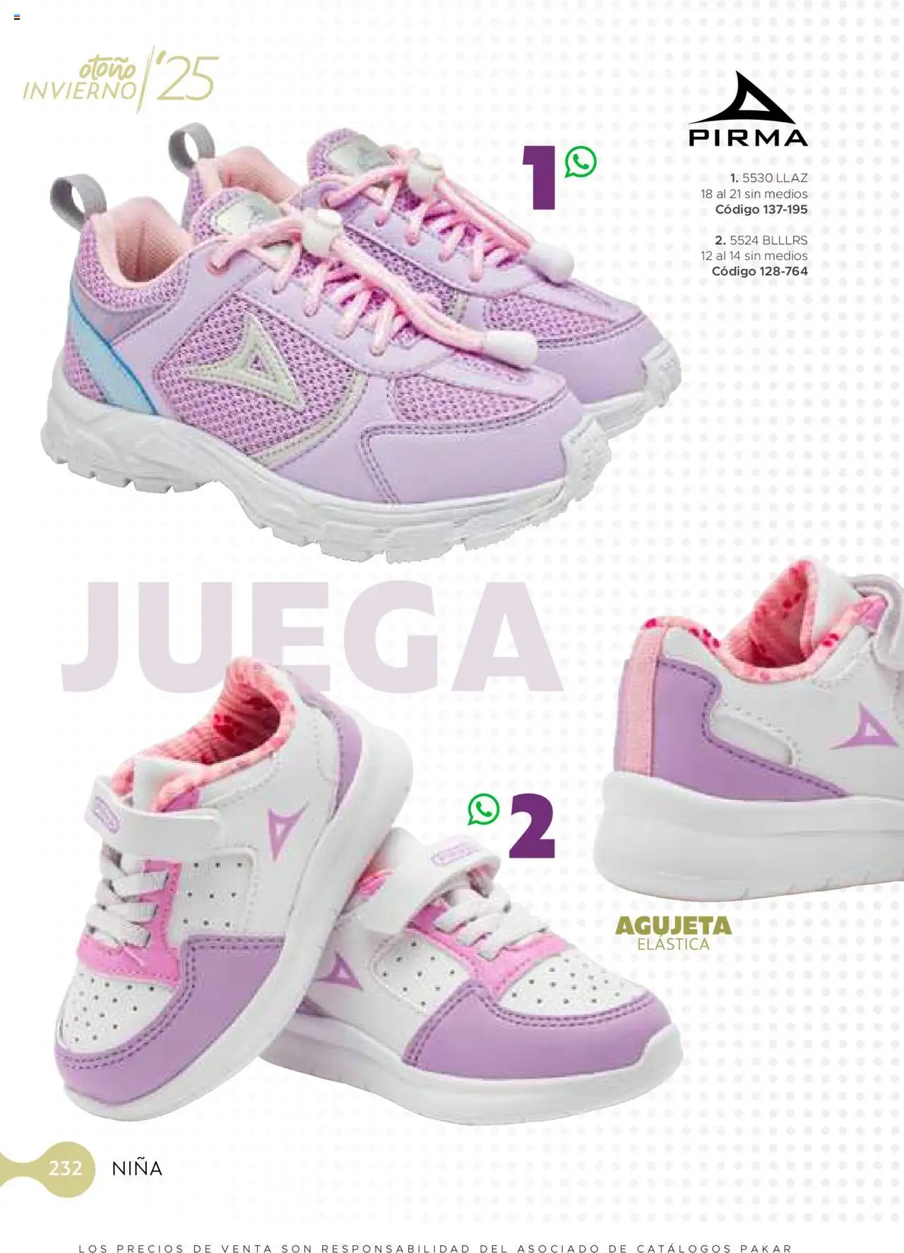 Nuevas ofertas de SC Pakar válidas en toda la República Mexicana desde el 24.07.2025. ¡Encuentra las mejores ofertas en SC Pakar - Catálogo Nina otoño / invierno! | Página: 232