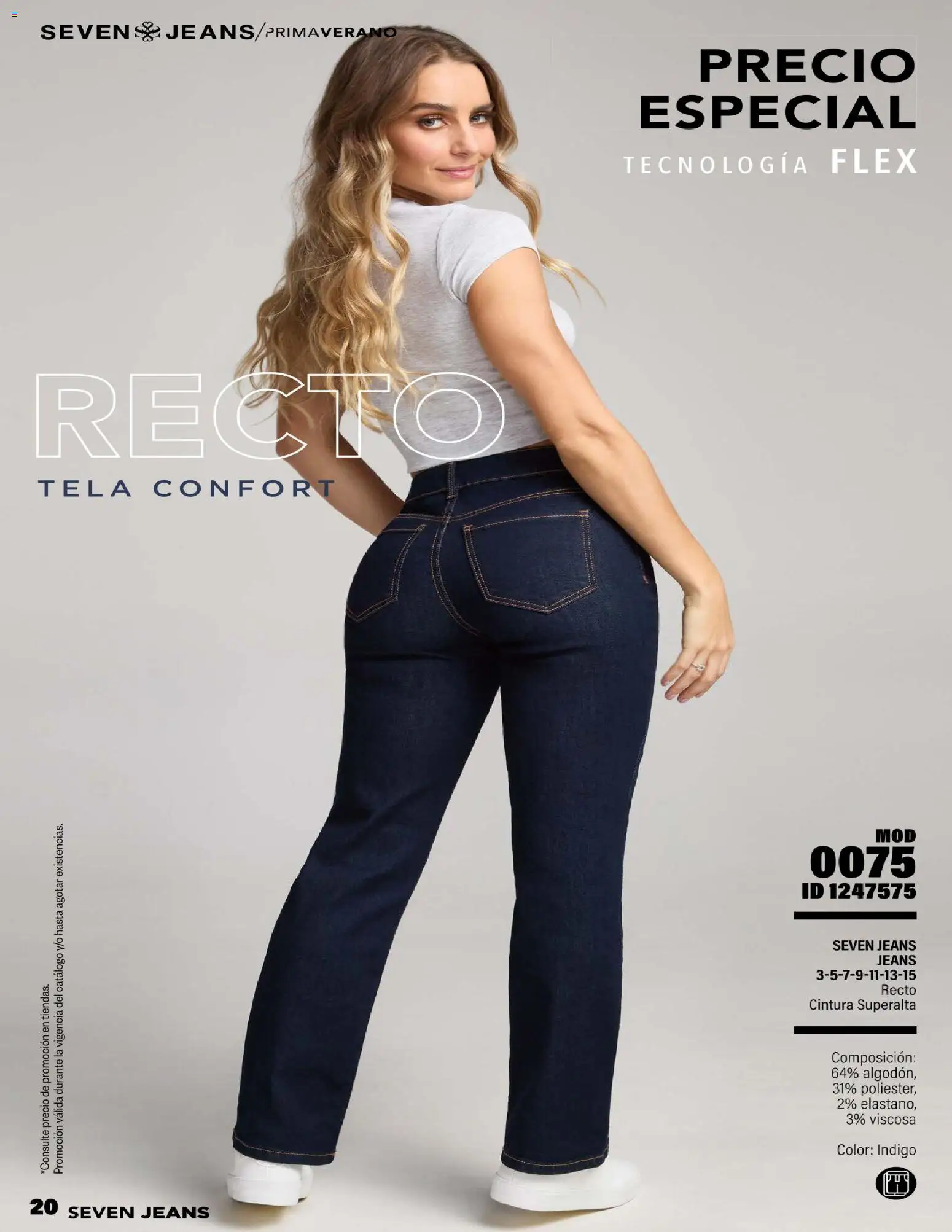 Nuevas ofertas de Price Shoes válidas en toda la República Mexicana desde el 09.02.2026. ¡Encuentra las mejores ofertas en Price Shoes catálogo Seven Jeans Denim! | Página: 20