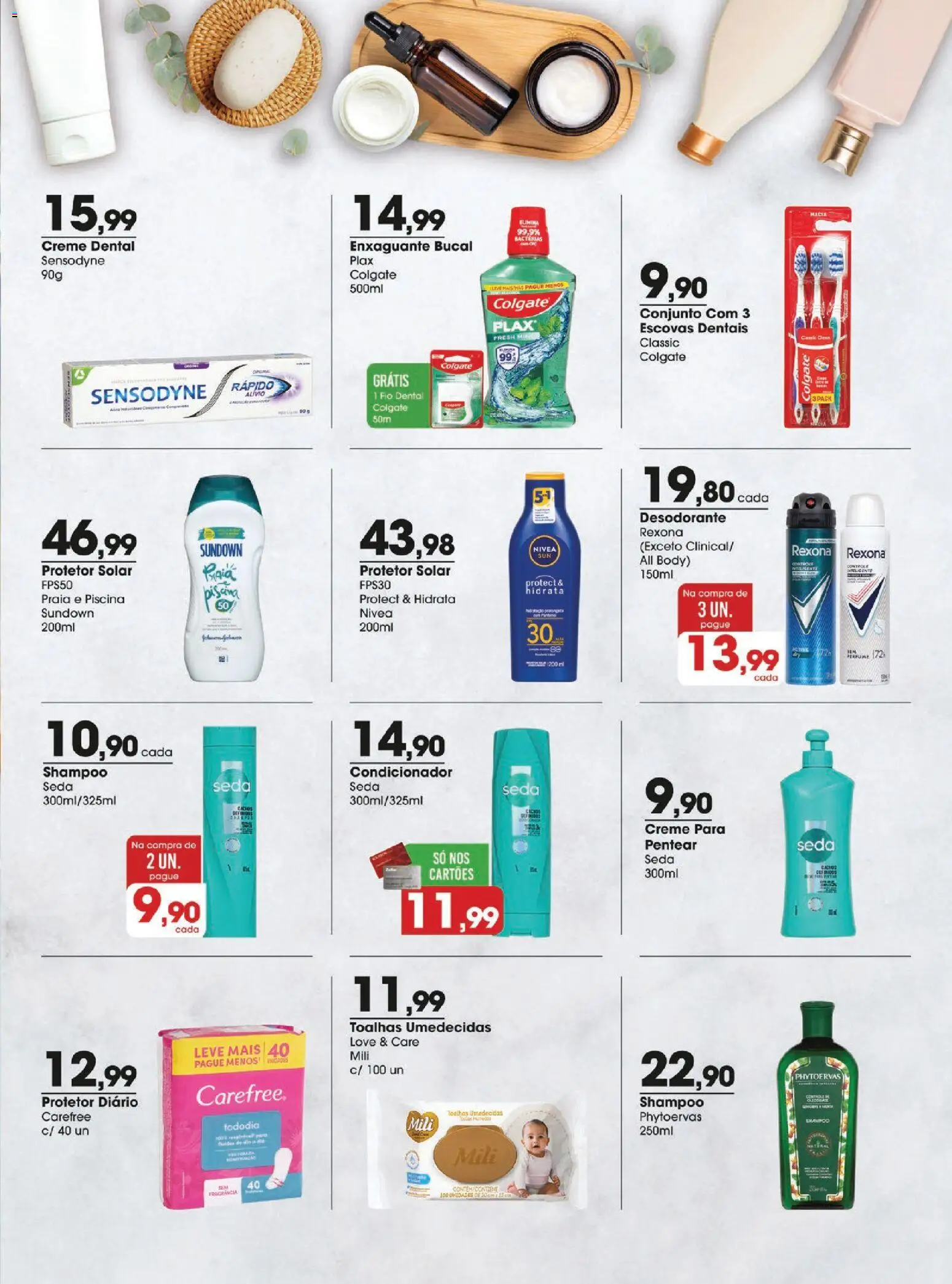 Zaffari Folheto - válido de 20.01.2026 | Página: 15 | Produtos: Shampoo, Creme, Rexona, Body