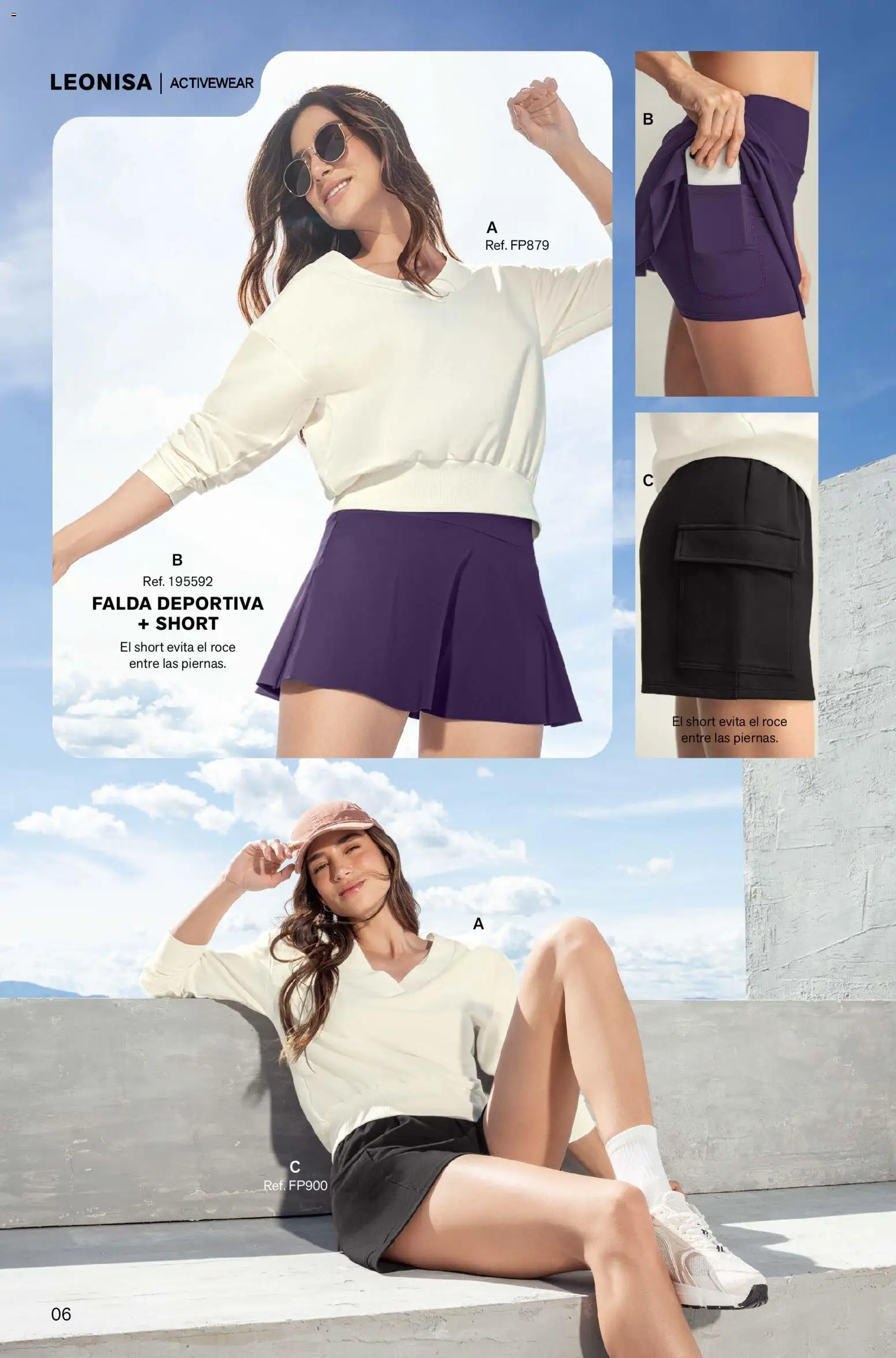 Leonisa revista - valida desde el 24.02.2026 | Página: 6 | Productos: Falda, Short