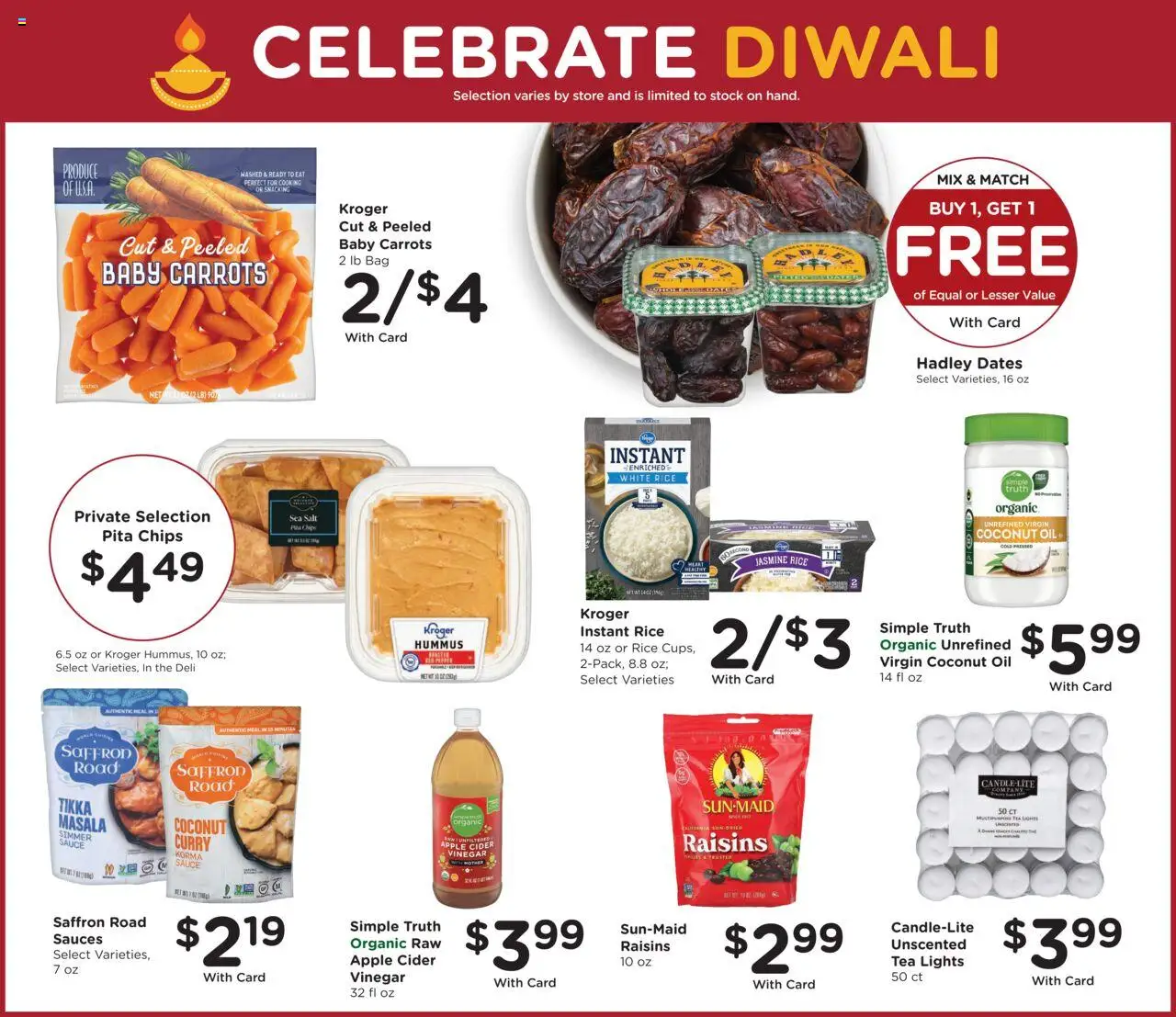 Fry's Food Weekly Ad - valid from 15.10.2025 | Page: 14 | Products: Vinegar, Tea, Chips, Raisins