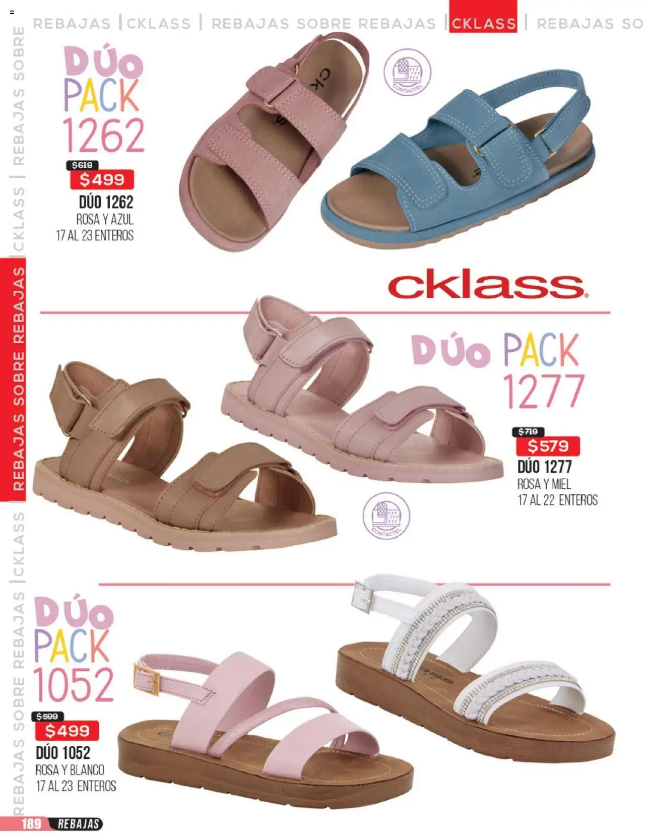 Nuevas ofertas de Cklass válidas en toda la República Mexicana desde el 23.06.2025. ¡Encuentra las mejores ofertas en Cklass catálogo Rebajas Sobre Calzado! | Página: 190 | Productos: Sobre