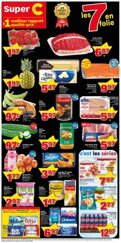 Preview of Super C weekly flyer / circulaire from shop Super C valid from 16.04.2026