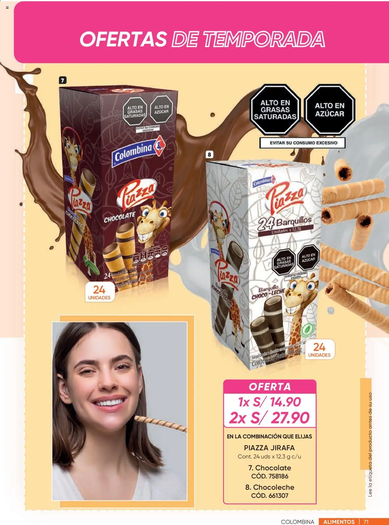 Catálogo Azzorti válido desde 28.07.2025 | Página: 71 | Productos: Leche, Chocolate