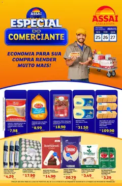 Assaí Atacadista Folheto - válido de 25.08.2025 | Página: 1