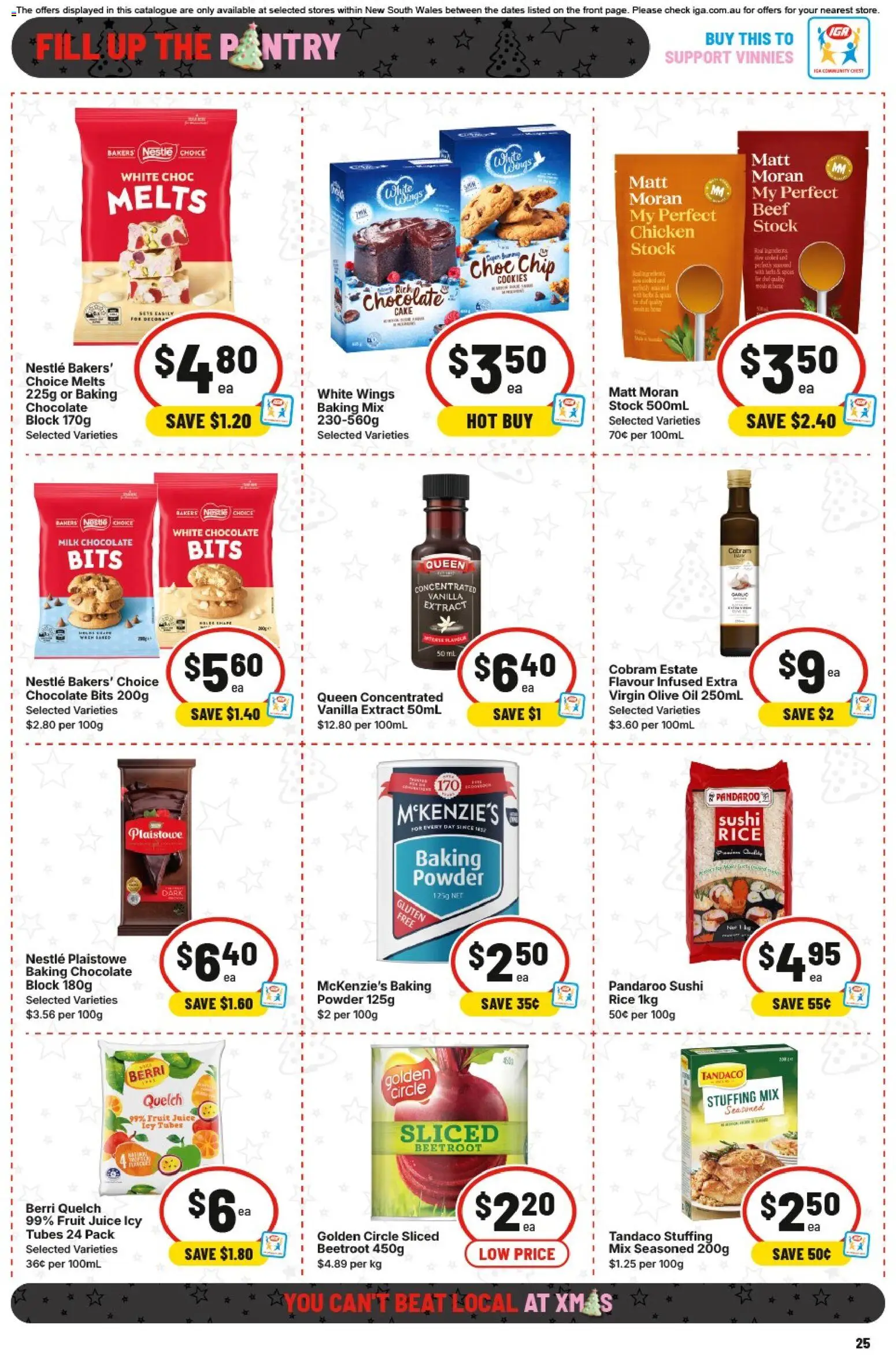 IGA catalogue - valid from 10.12.2025 | Page: 29 | Products: Milk, Chocolate, Juice, Beetroot