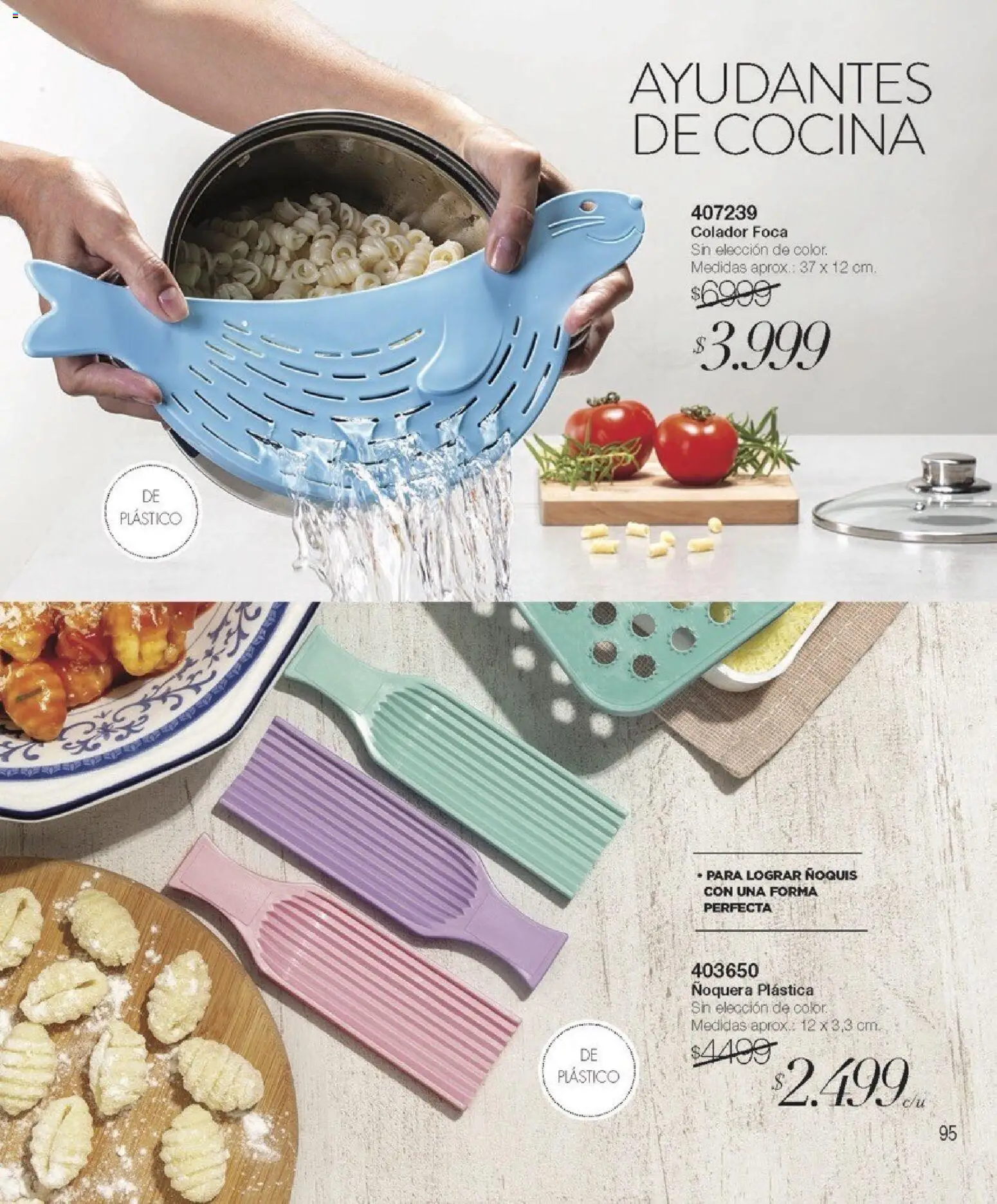 Violetta catálogo │ válido desde el 01.01.2026 | Página: 95 | Productos: Cocina, Colador, Ñoquis