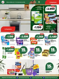 Vista previa Vital - Ofertas válido desde el 01.12.2025 | Página: 10 | Productos: Fósforos, Cocina, Esponja