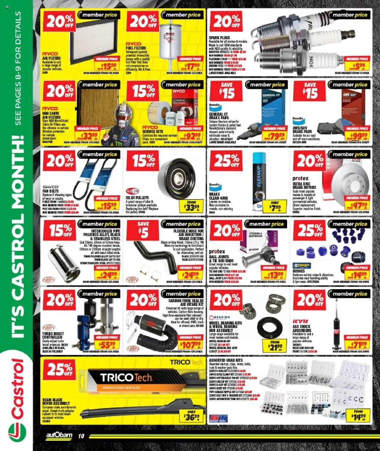 Autobarn catalogue - valid from 01.10.2025 | Page: 10 | Products: Diamond, Nuts, Tie, Fan