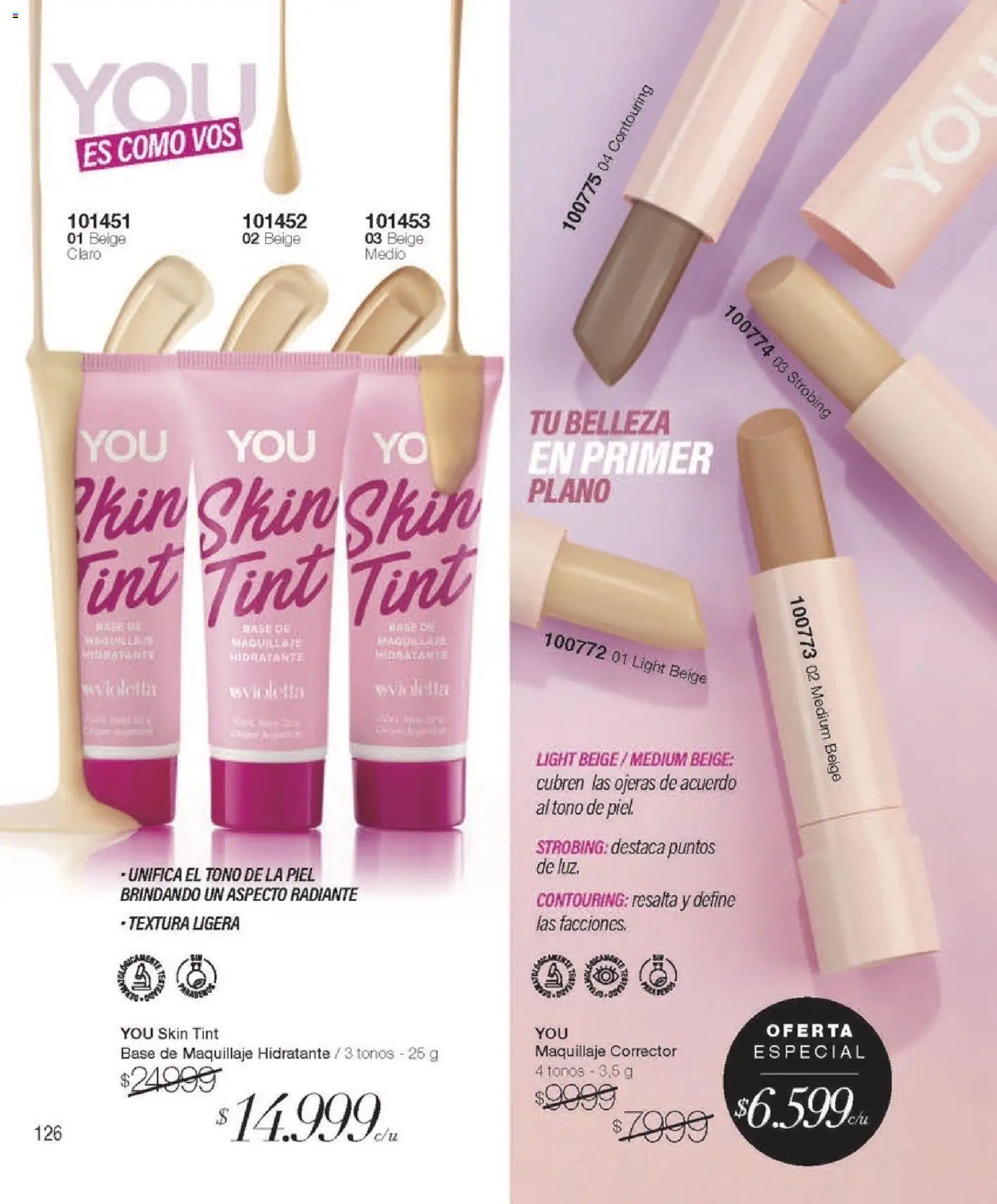 Violetta - Violetta Cosméticos │ válido desde el 30.03.2026 | Página: 126 | Productos: Base de maquillaje, Maquillaje, Radiante