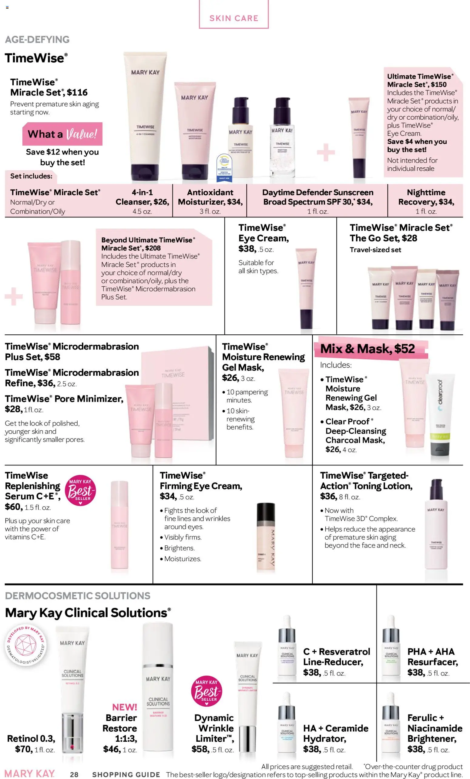 Mary Kay The Look Winter 2025 - valid from 16.11.2025 | Page: 28 | Products: Eye Cream, Sunscreen, Cream