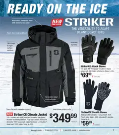 Preview of Cabela's weekly ads valid from 01.11.2025 | Page: 7 | Products: Jacket, Gloves