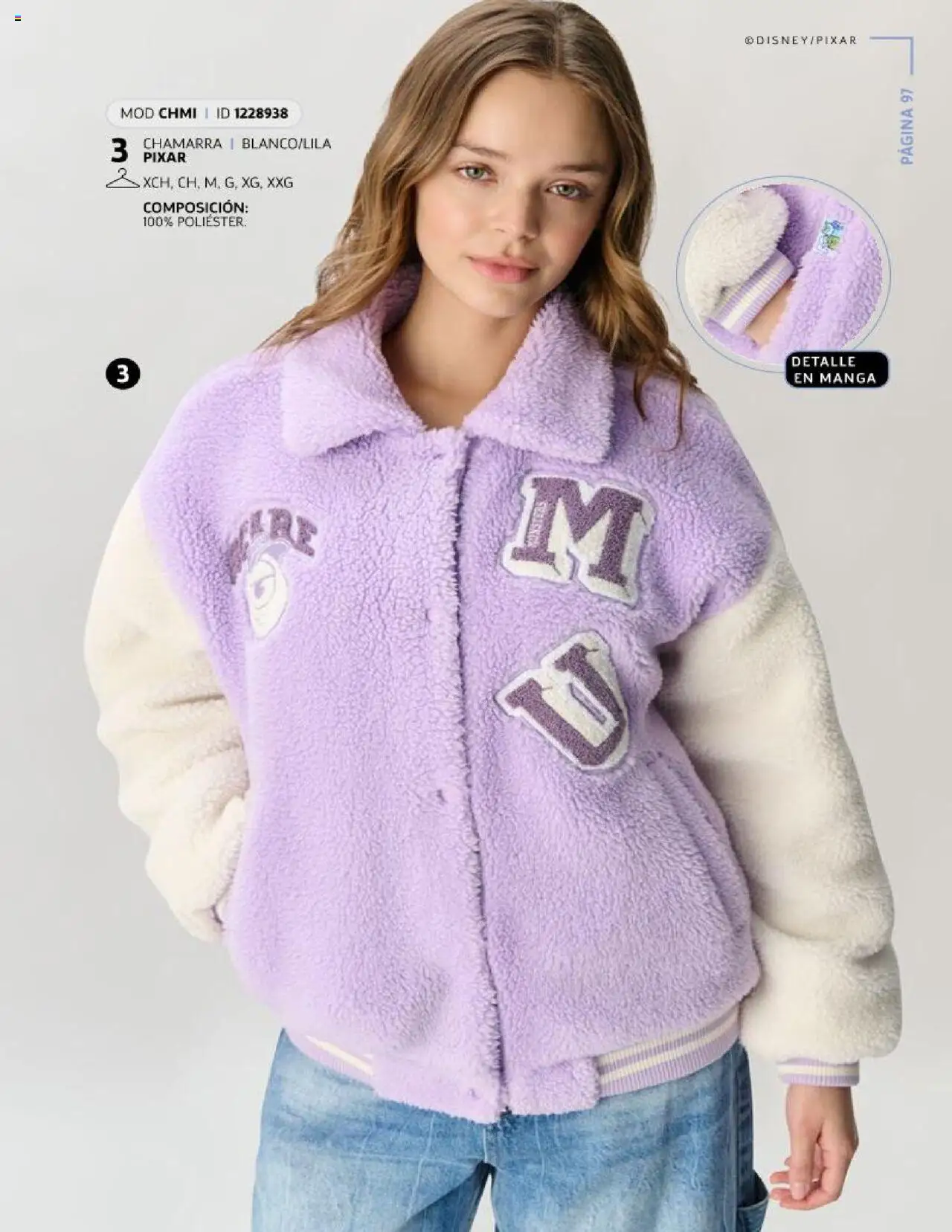 Nuevas ofertas de Price Shoes válidas en toda la República Mexicana desde el 15.10.2025. ¡Encuentra las mejores ofertas en Price Shoes Catálogo Licencias otoño / invierno ! | Página: 97 | Productos: Chamarra, Manga
