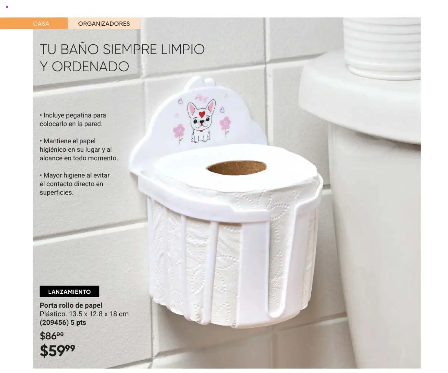 Nuevas ofertas de AVON válidas en toda la República Mexicana desde el 28.11.2025. ¡Encuentra las mejores ofertas en AVON Casa & Estilo 18 2025! | Página: 100 | Productos: Papel higiénico, Baño, Porta rollo