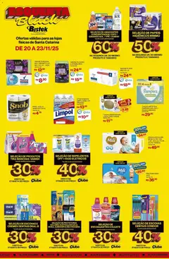 Bistek Supermercados Black Friday - Pré-Visualização do folheto da loja Bistek Supermercados, válido de 20.11.2025 | Página: 3 | Produtos: Coco, Papel toalha, Rexona, Fraldas