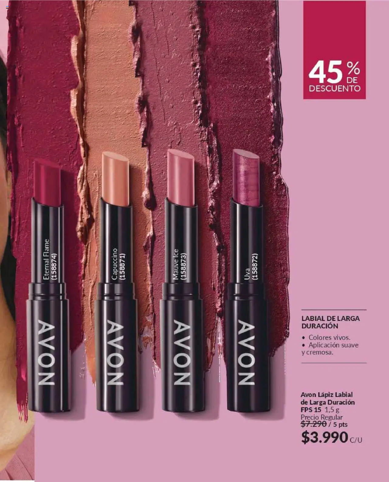 Catálogo Avon Campaña 12 │ válido desde el 19.07.2025 | Página: 30 | Productos: Lápiz labial, Labial