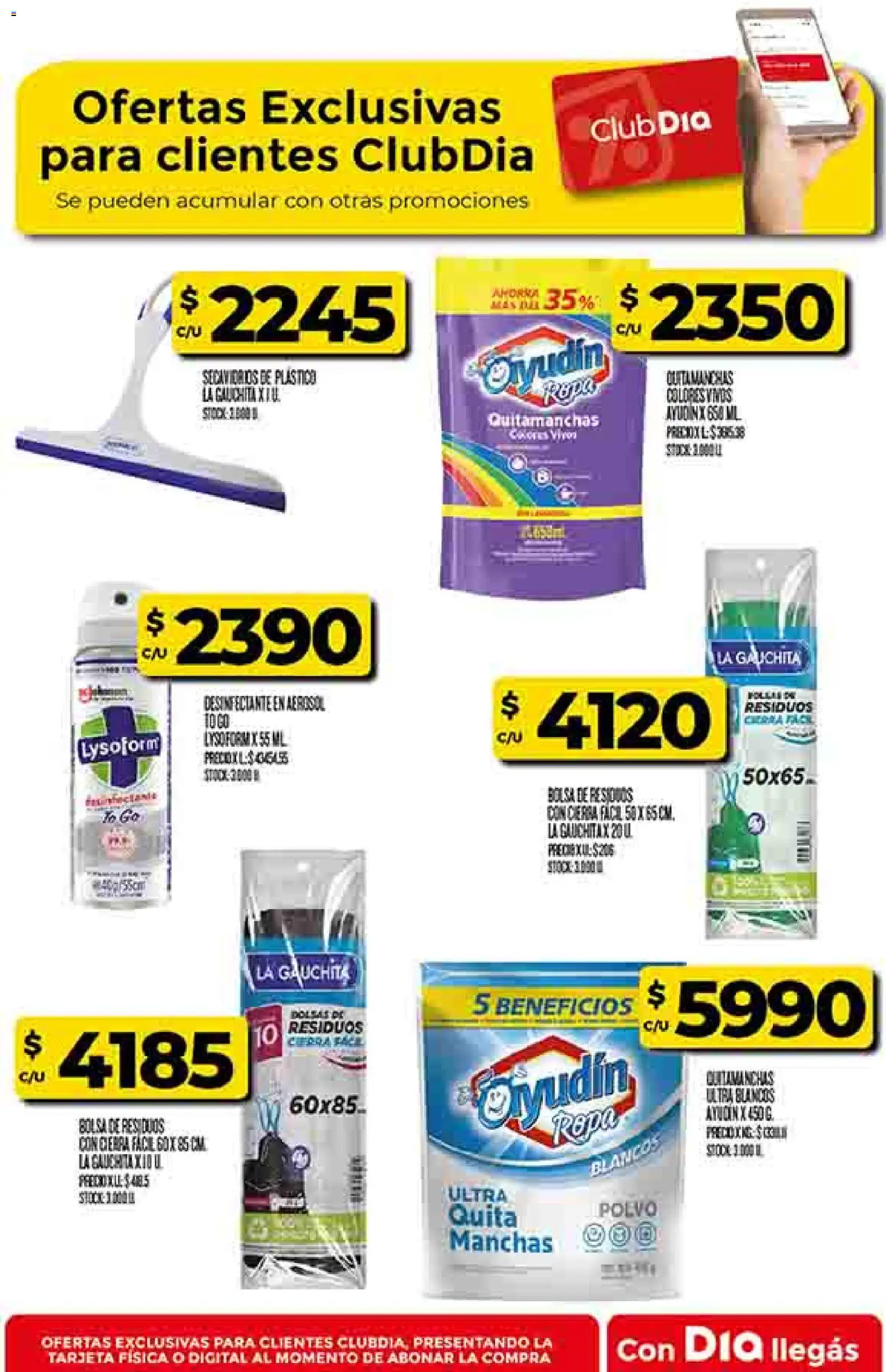 Dia - Ofertas - Salta y Jujuy │ válido desde el 14.01.2026 | Página: 48 | Productos: Bolsa, Polvo, Quitamanchas, Ropa