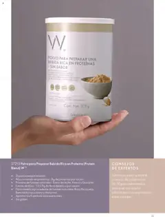Nuevas ofertas de Oriflame válidas en toda la República Mexicana desde el 10.02.2024. ¡Encuentra las mejores ofertas en Oriflame guía de Producto Wellosophy 2024! | Página: 29 | Productos: Fuente, Huevo, Polvo, Azucarera