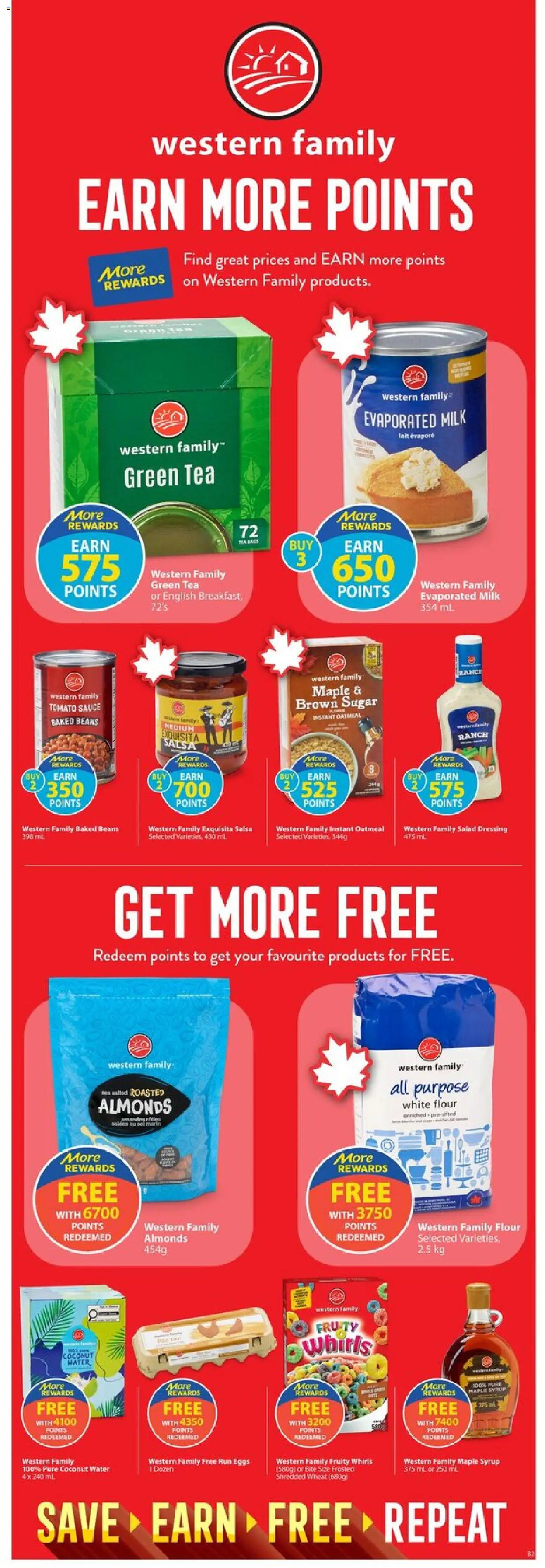 Save on foods flyer valid from 23.10.2025 | Page: 29 | Products: Tea, Salad, Milk, Eggs