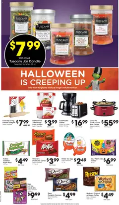 Kroger Weekly Ad - valid from 10.09.2025 | Page: 12 | Products: Toaster, Milk, Cream, Spices