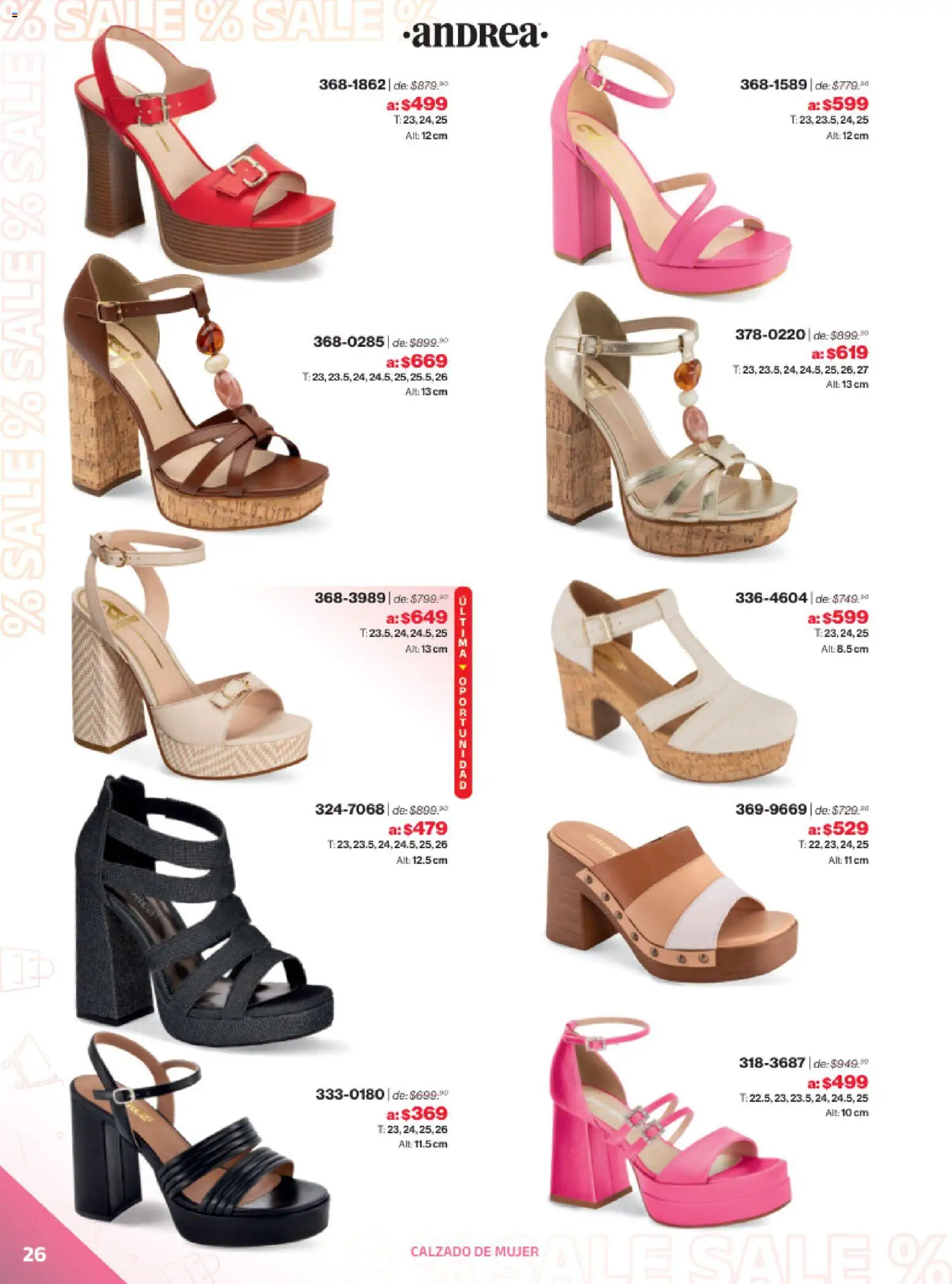 Nuevas ofertas de Andrea válidas en toda la República Mexicana desde el 21.12.2025. ¡Encuentra las mejores ofertas en Andrea catálogo Outlet! | Página: 26