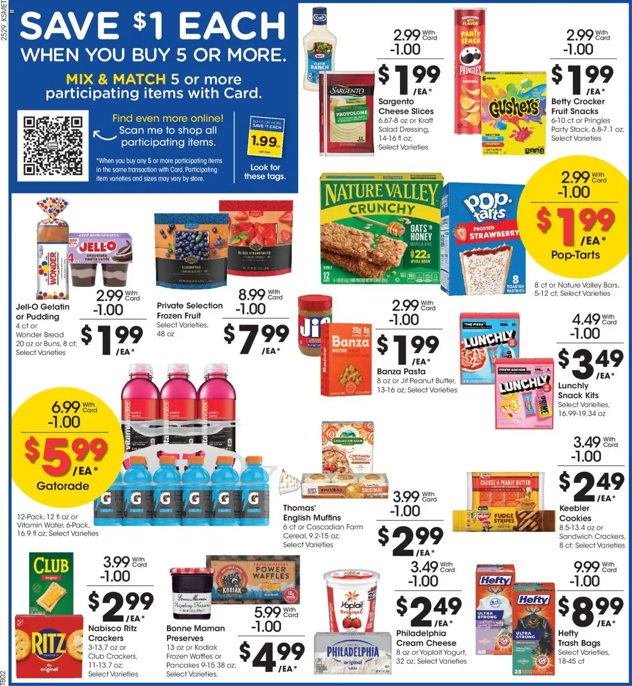 King Soopers Weekly Ad - valid from 20.08.2025 | Page: 4 | Products: Toaster, Bread, Strawberries, Water