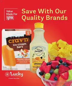 Preview of Lucky Supermarkets weekly ads valid from 13.08.2025