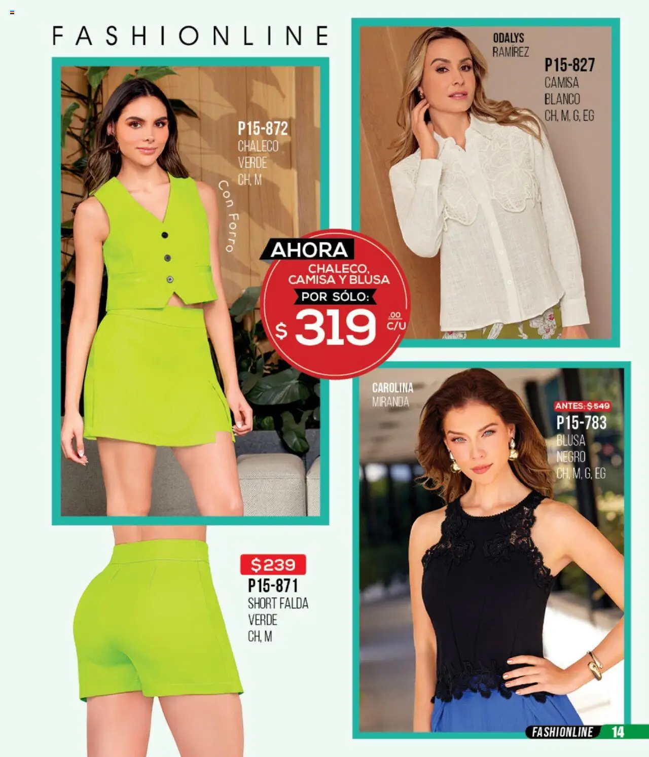 Nuevas ofertas de Cklass válidas en toda la República Mexicana desde el 09.09.2025. ¡Encuentra las mejores ofertas en Cklass - Catálogo Liquidacion Calzado! | Página: 198 | Productos: Blusa, Chaleco, Falda, Short