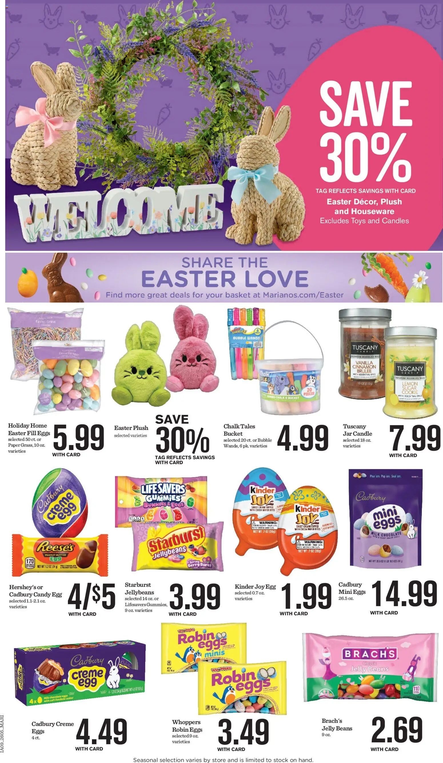 Mariano's Weekly Ad - valid from 04.03.2026 | Page: 10 | Products: Milk, Eggs, Cream, Sugar