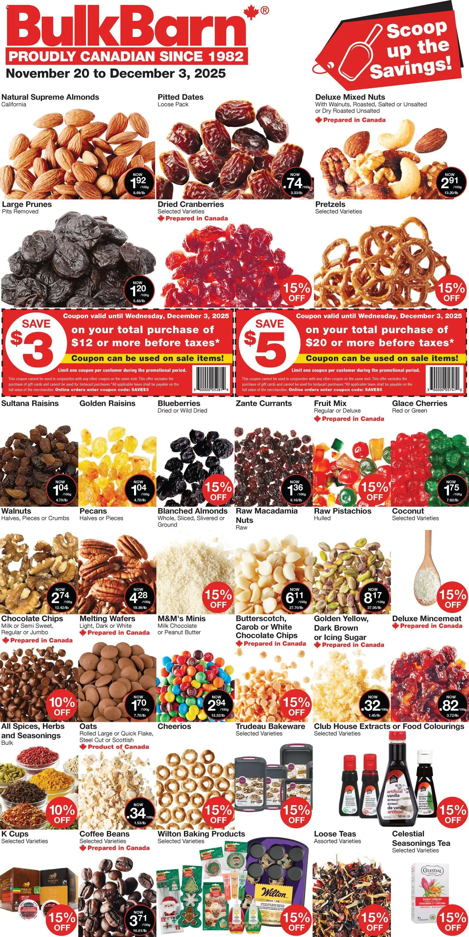 Bulk Barn flyer valid from 20.11.2025 | Page: 1