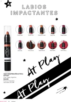 Vista previa Mary Kay catálogo válido desde el 02.01.2026 | Página: 34 | Productos: Mate, Polvo, Lápiz labial, Soda