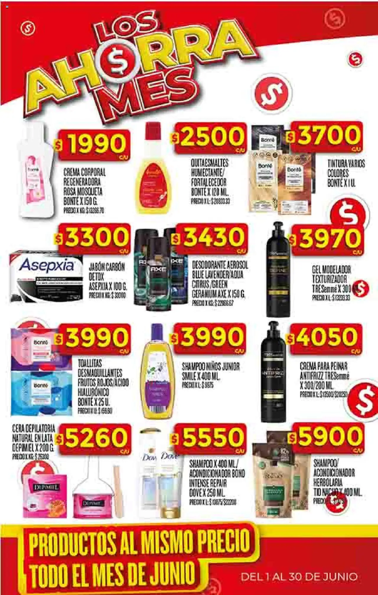 Supermercado DIA Ofertas │ válido desde el 18.06.2025 | Página: 29 | Productos: Tintura, Toallitas desmaquillantes, Desodorante, Crema