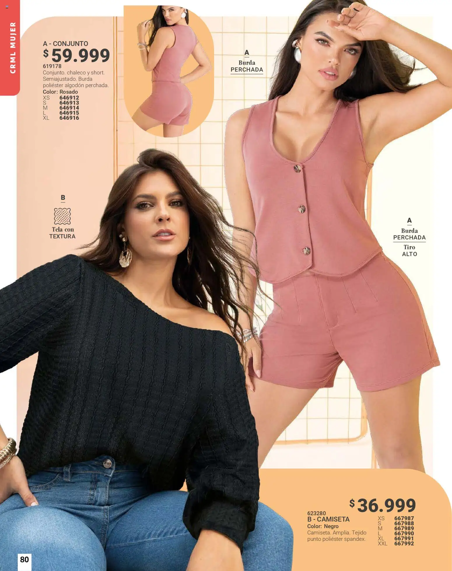 Carmel revista - valida desde el 01.01.2026 | Página: 80 | Productos: Algodón, Camiseta, Conjunto, Chaleco