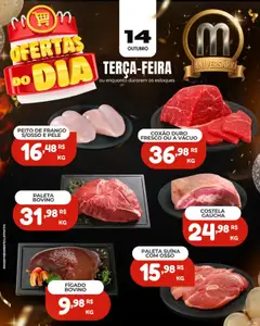 Mercadão Atacadista - Ofertas Carne - Pré-Visualização do folheto da loja Mercadão Atacadista, válido de 14.10.2025