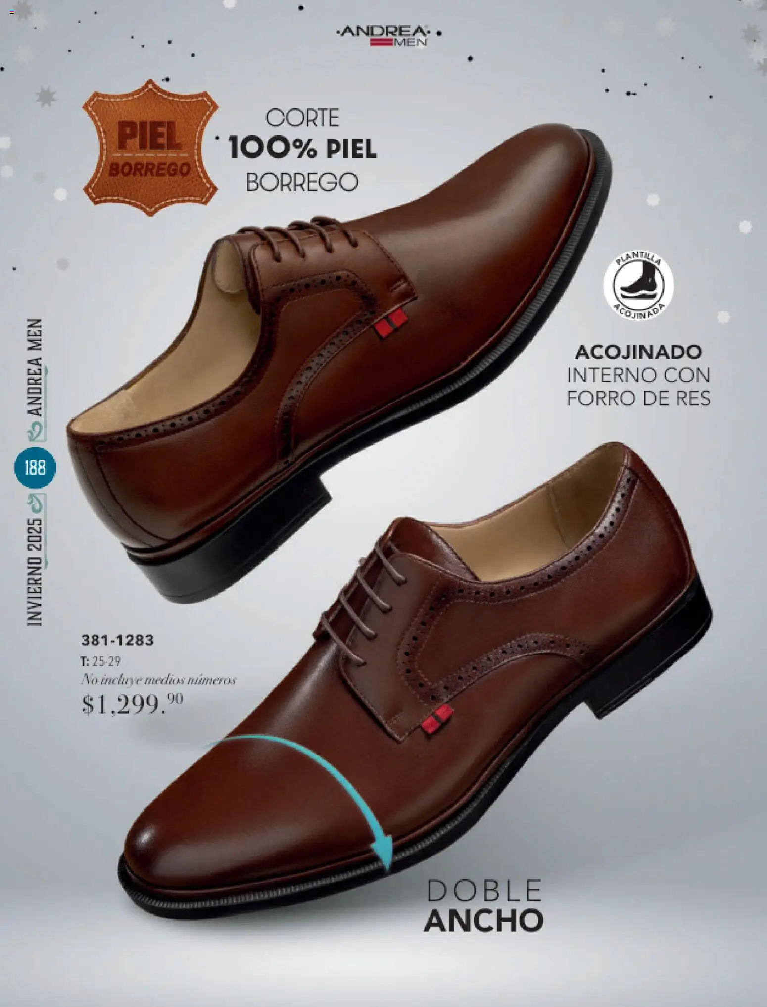 Nuevas ofertas de Andrea válidas en toda la República Mexicana desde el 26.11.2025. ¡Encuentra las mejores ofertas en Andrea catálogo Invierno! | Página: 188 | Productos: Res