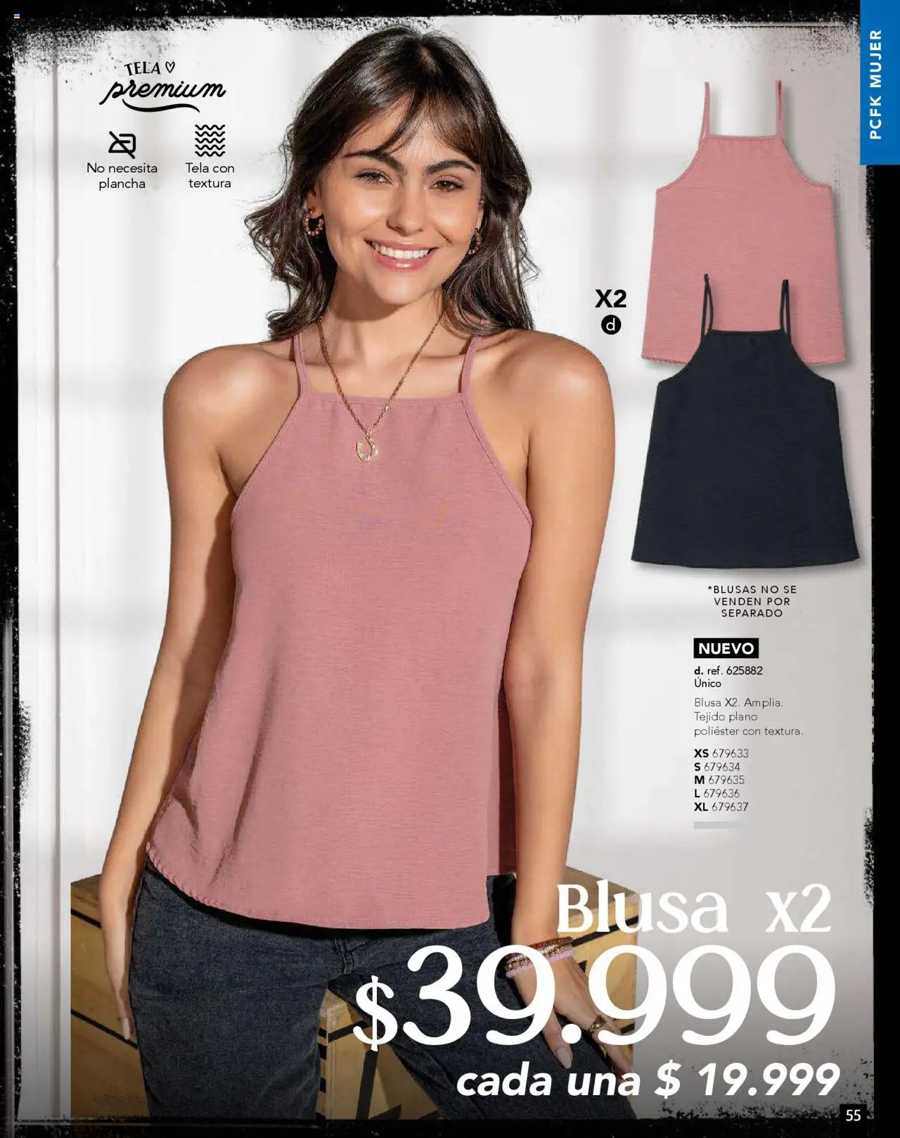 Pacifika revista - valida desde el 01.08.2025 | Página: 66 | Productos: Plancha, Blusa