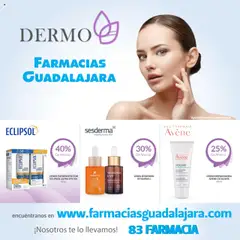 Vista previa de Farmacia Guadalajara - Catálogo Dermo, nuevo folleto de la tienda, válido en México a partir del 01.10.2025