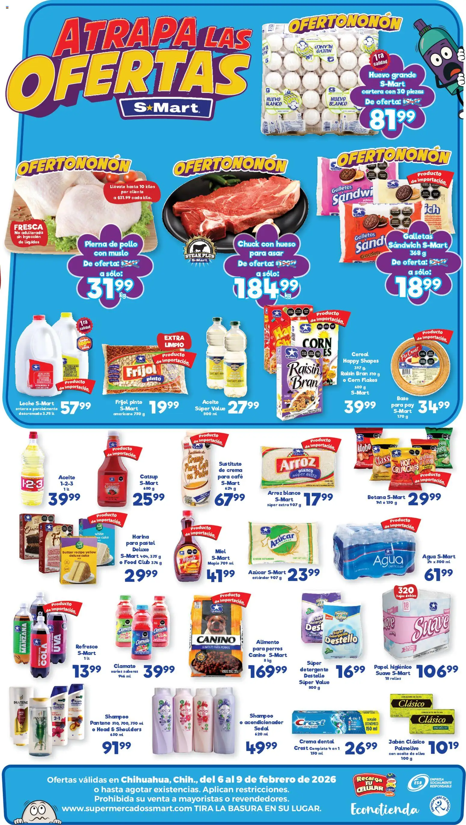 Nuevas ofertas de S-Mart válidas en toda la República Mexicana desde el 06.02.2026. ¡Encuentra las mejores ofertas en S-Mart folleto! | Página: 2